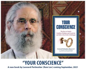 Your Conscience book cover with Leonard Perlmutter