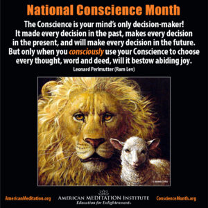 Your Conscience Thought for the Week, 1/8/2024
